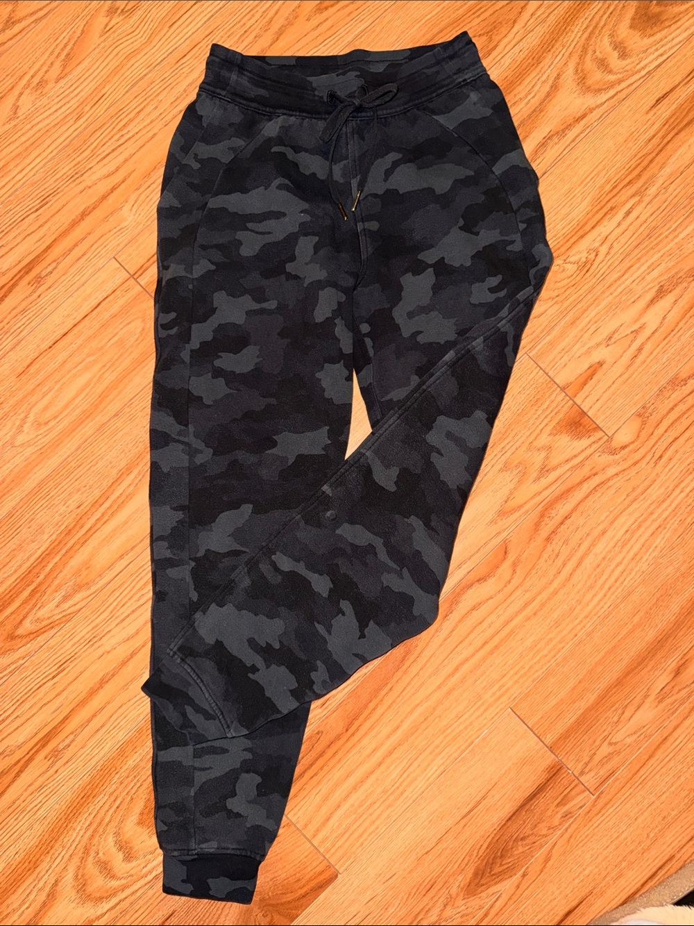 lululemon athletica Black & Charcoal Camo Joggers